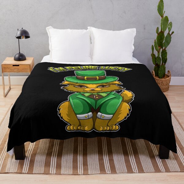 Item preview, I'm Feline Lucky - St. Patrick's Day Irish Cat designed and sold by anziehend.