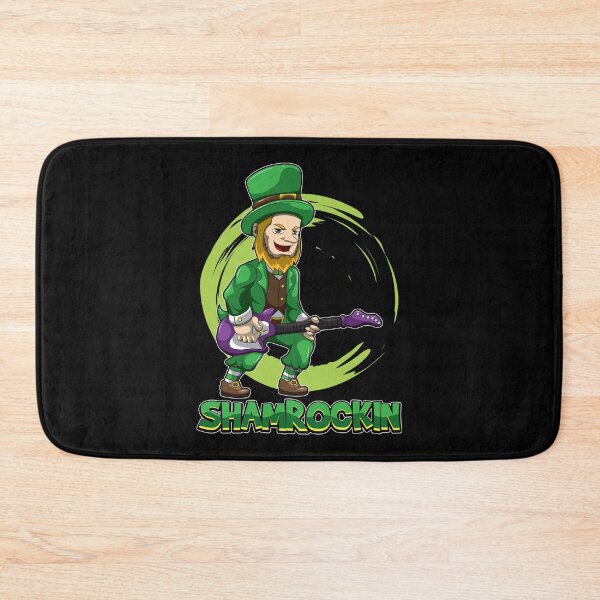 Item preview, Shamrockin - Leprechaun With E-Guitar - Musician designed and sold by anziehend.