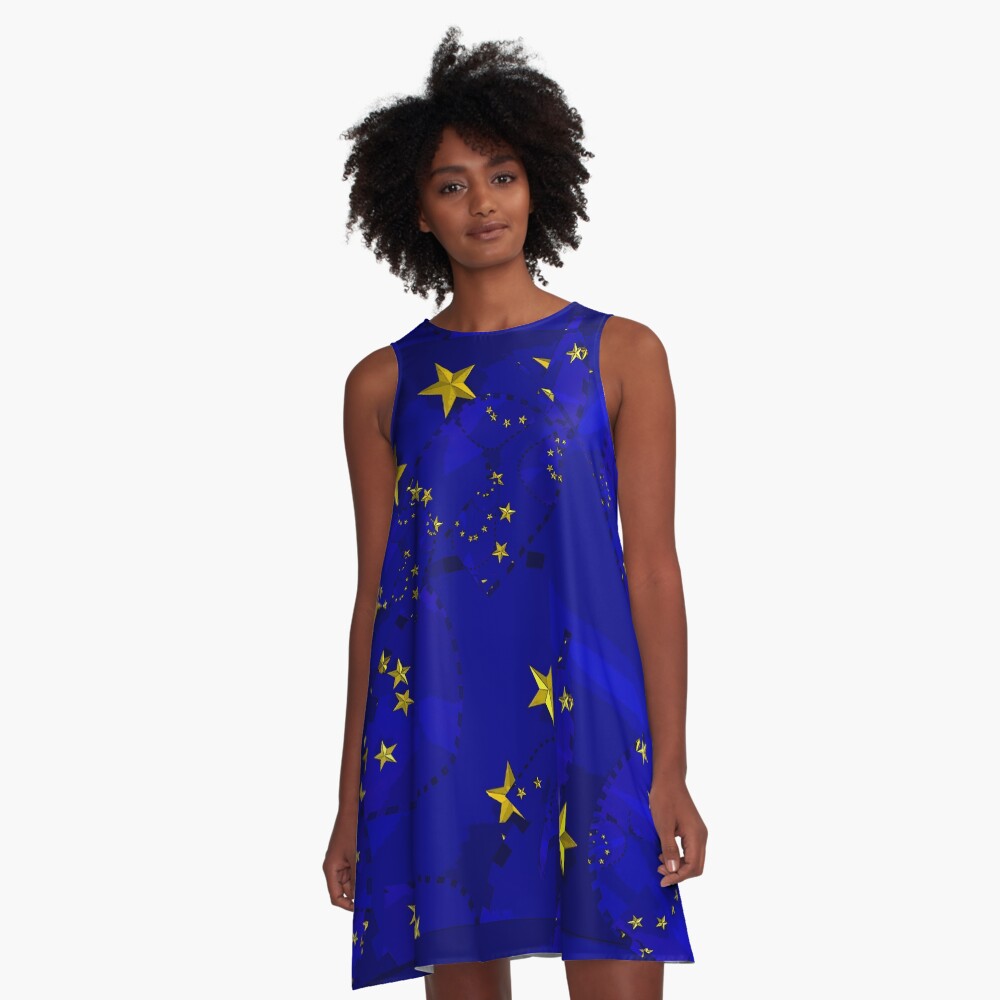 Item preview, A-Line Dress designed and sold by bywhacky.