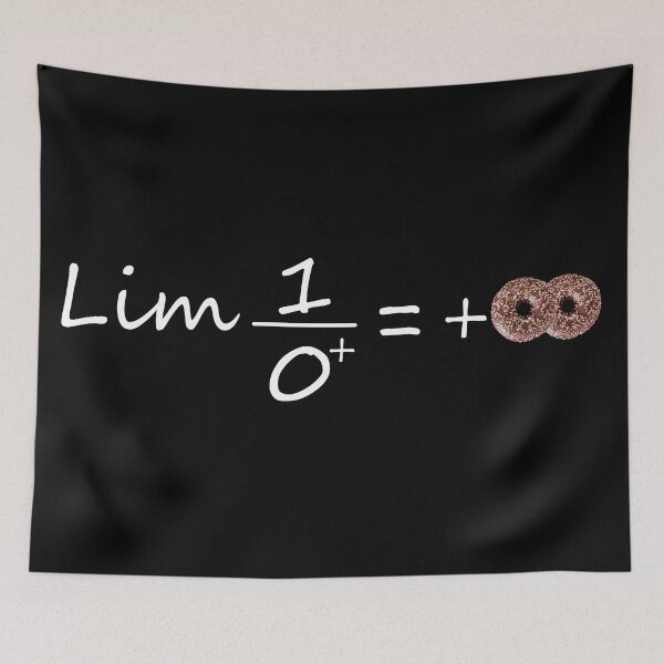 Item preview, donuts are my limits / a gift for math and donuts lovers designed and sold by Man Of Pixels.