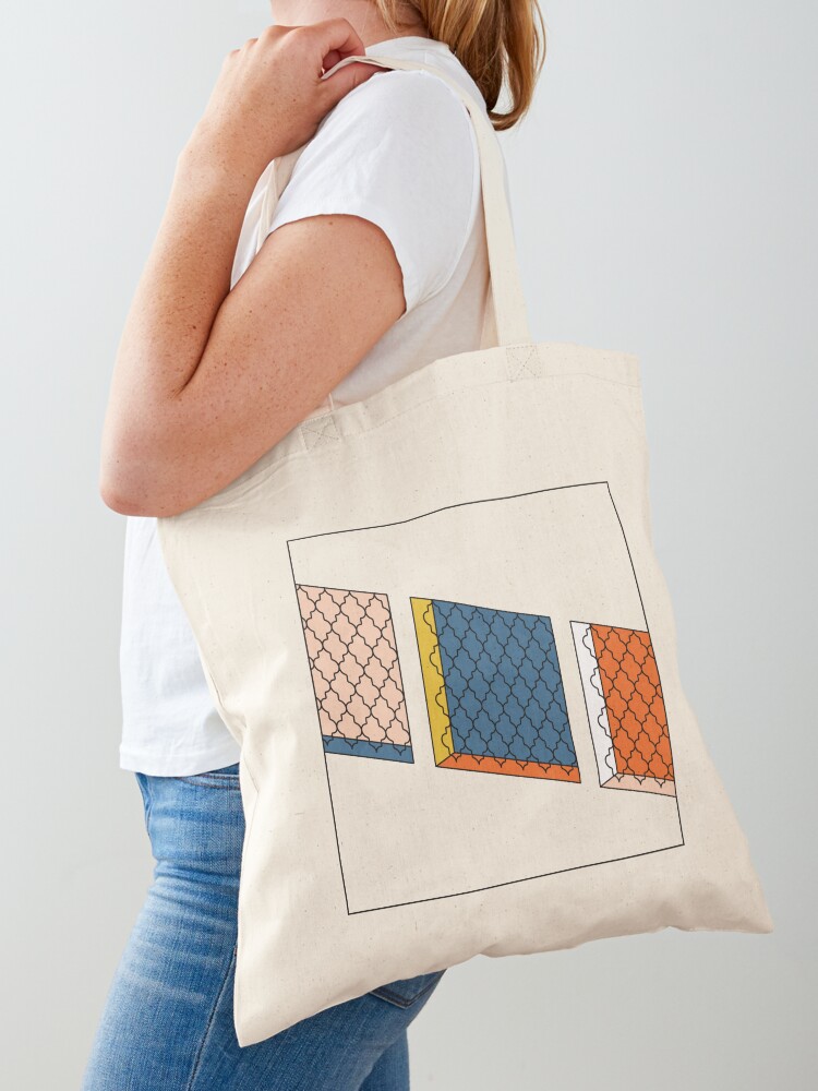 Thumbnail 1 of 5, Tote Bag, Haifa Windows designed and sold by nabilburias.