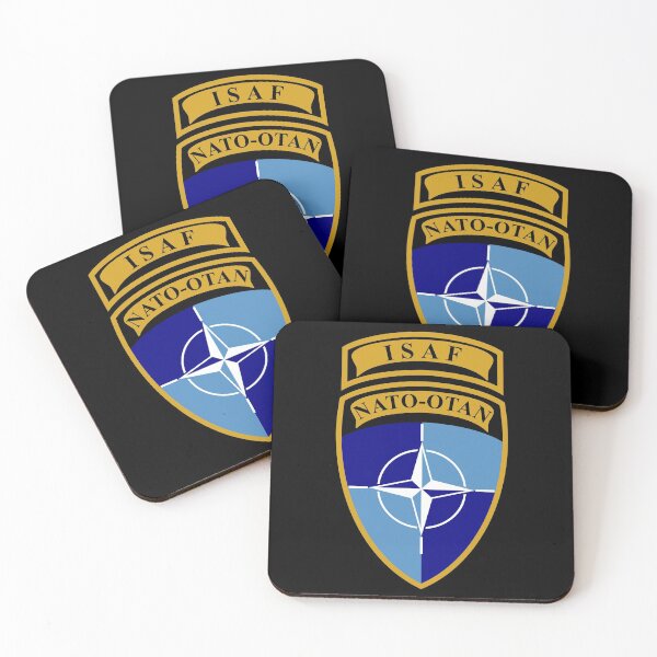 Item preview, International Security Assistance Force (ISAF) NATO-OTAN designed and sold by wordwidesymbols.