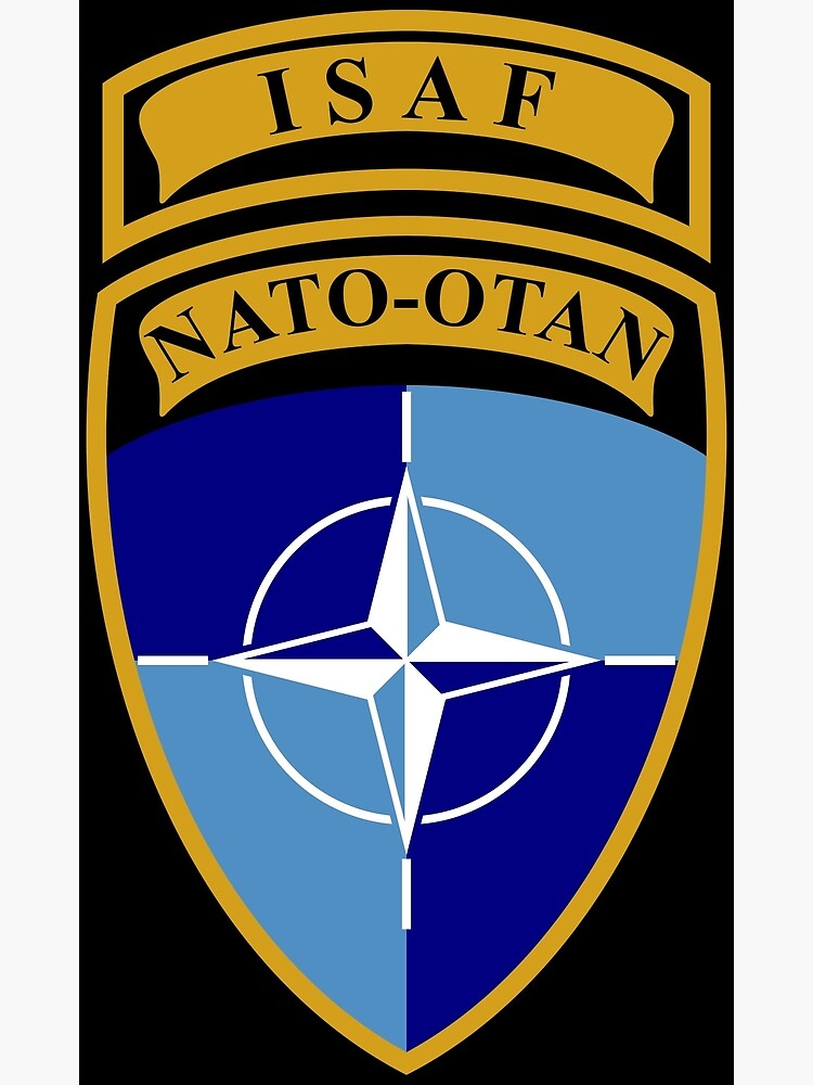 International Security Assistance Force Isaf Nato Otan Greeting Card By Wordwidesymbols Redbubble