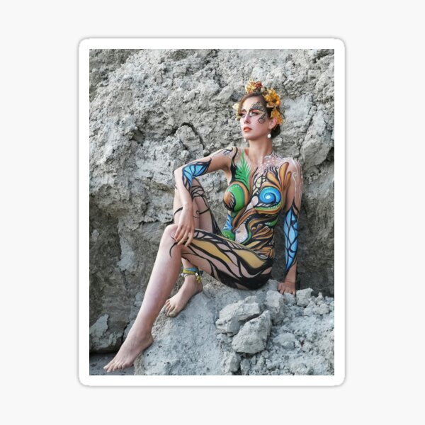 natural beauty Sticker