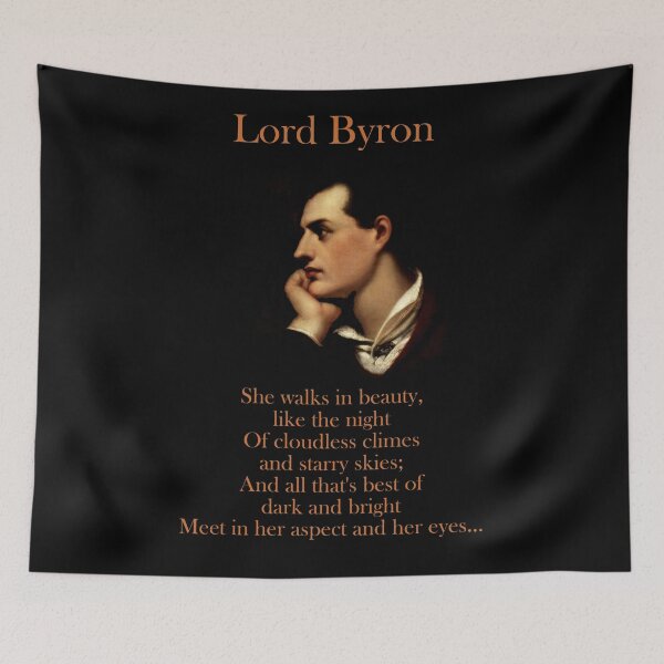 Item preview, She Walks In Beauty - Lord Byron designed and sold by CrankyOldDude.