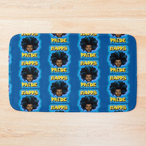 Item preview, Nappy Pride: AfroMan Blue & Gold - Mi Familia Series  designed and sold by Maximus Gaut.
