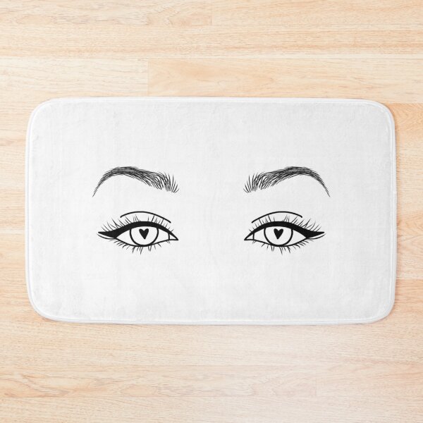 Item preview, Chic Eyeliner Makeup Heart Eyes designed and sold by kalisteananda.