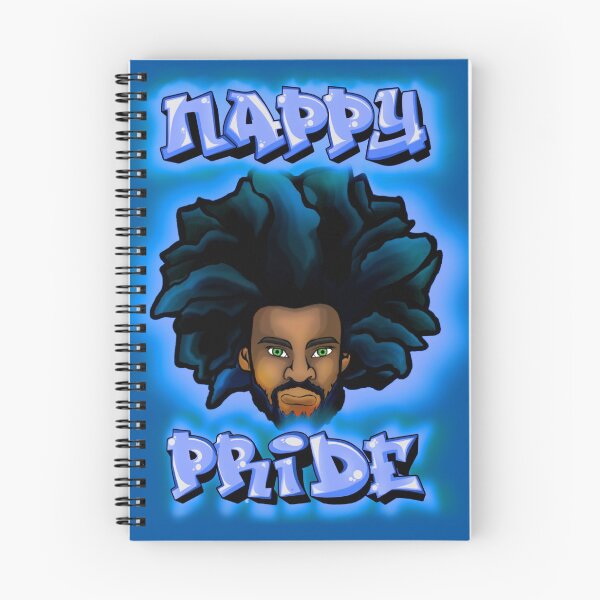 Item preview, Nappy Pride: AfroMan All Blue - Mi Familia Series  designed and sold by Maximus Gaut.