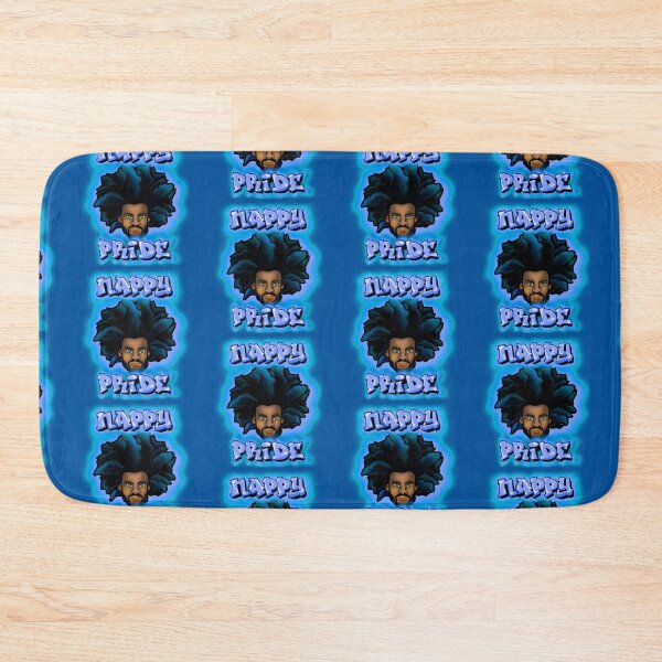 Item preview, Nappy Pride: AfroMan All Blue - Mi Familia Series  designed and sold by Maximus Gaut.