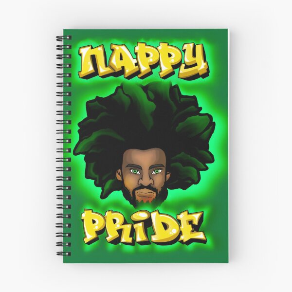 Item preview, Nappy Pride: AfroMan Green & Gold - Mi Familia Series  designed and sold by Maximus Gaut.