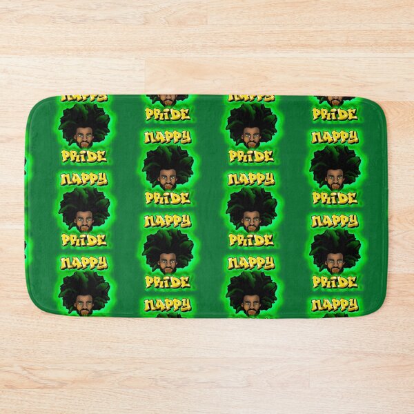 Item preview, Nappy Pride: AfroMan Green & Gold - Mi Familia Series  designed and sold by Maximus Gaut.