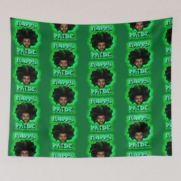 Item preview, Nappy Pride: AfroMan All Green - Mi Familia Series  designed and sold by Maximus Gaut.