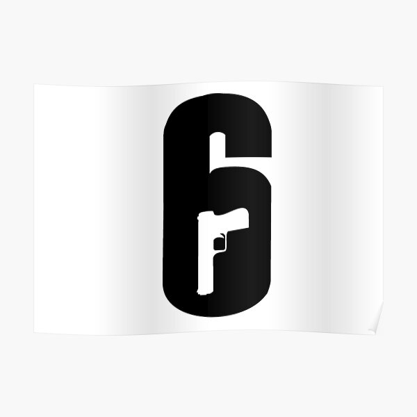  R6  Logo  Posters Redbubble