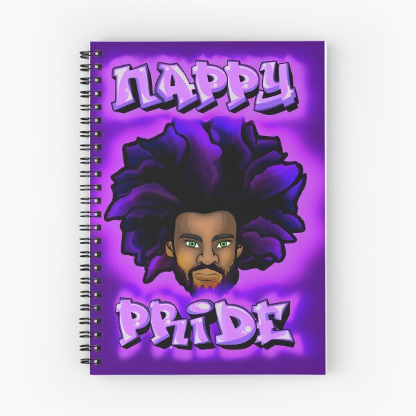 Item preview, Nappy Pride: AfroMan All Purple - Mi Familia Series  designed and sold by Maximus Gaut.