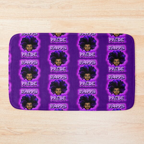 Item preview, Nappy Pride: AfroMan All Purple - Mi Familia Series  designed and sold by Maximus Gaut.