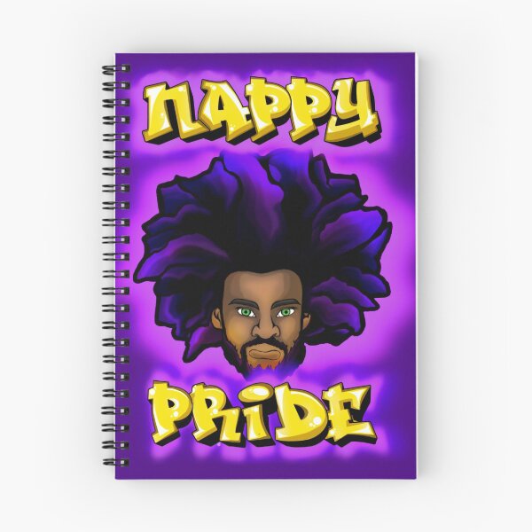 Item preview, Nappy Pride: AfroMan Purple & Gold - Mi Familia Series  designed and sold by Maximus Gaut.