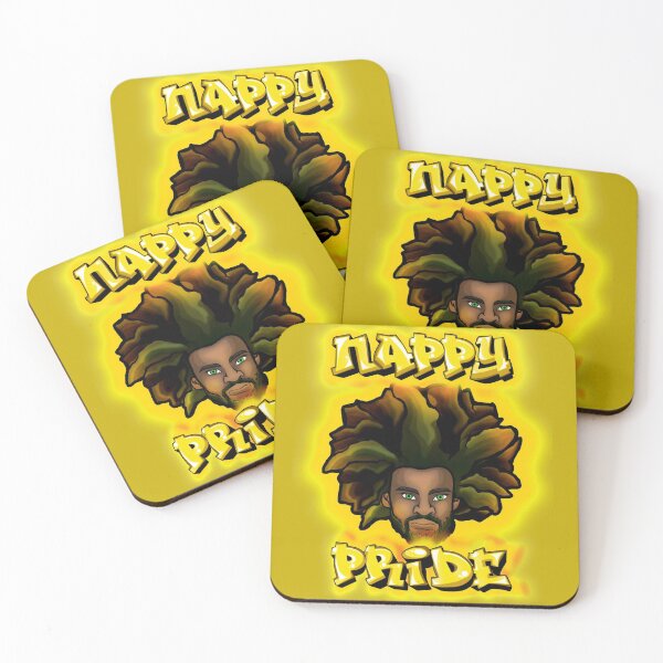Item preview, Nappy Pride: AfroMan All Gold - Mi Familia Series  designed and sold by Maximus Gaut.