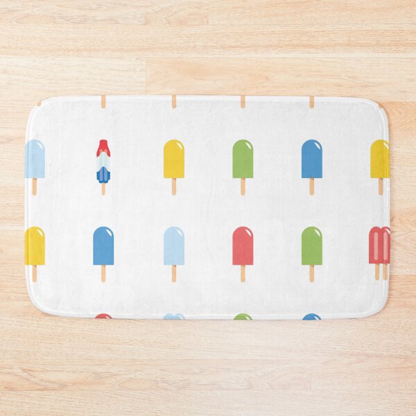 Item preview, Popsicle Pattern - Bright Random Pops #609 designed and sold by Natural Collective.