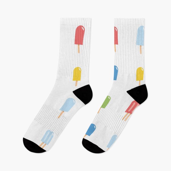 Item preview, Popsicle Pattern - Bright Random Pops #609 designed and sold by Natural Collective.