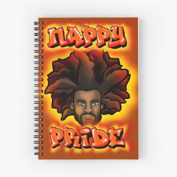 Item preview, Nappy Pride: AfroMan All Orange - Mi Familia Series  designed and sold by Maximus Gaut.