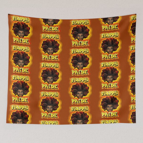 Item preview, Nappy Pride: AfroMan Orange & Gold - Mi Familia Series  designed and sold by Maximus Gaut.