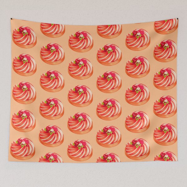 Item preview, Food Illustrations: Apple Tart designed and sold by clarywhy.
