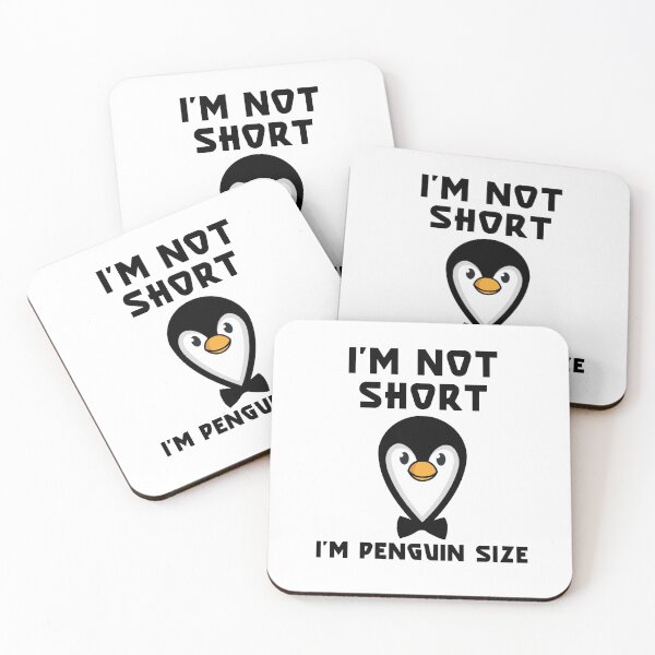 Item preview,  I'm Not Short I'm Penguin Size designed and sold by issambak.