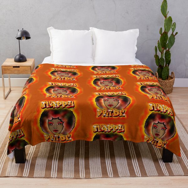 Item preview, Nappy Pride: Afro Woman All Orange Mi Familia Series  designed and sold by Maximus Gaut.