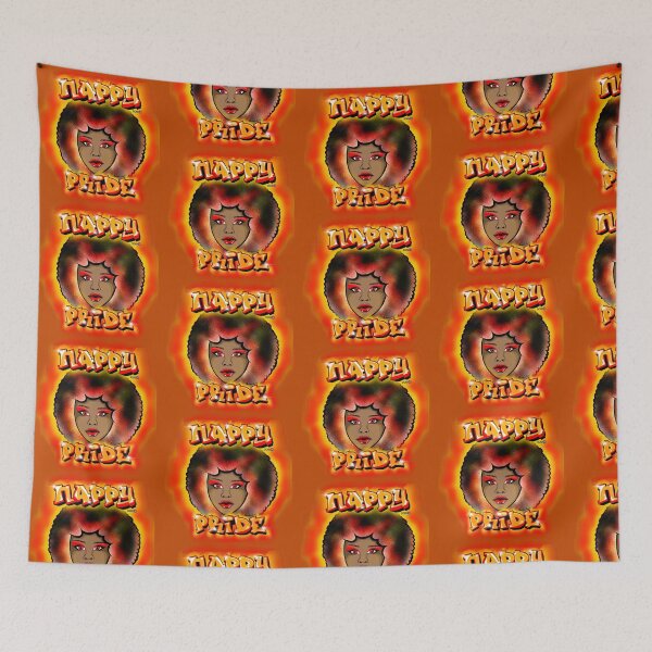 Item preview, Nappy Pride: Afro Woman All Orange Mi Familia Series  designed and sold by Maximus Gaut.
