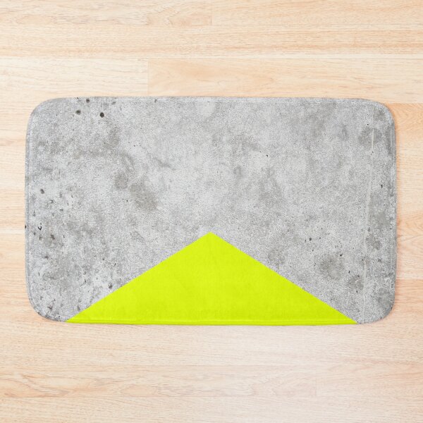 Item preview, Geometric Concrete Arrow Design - Neon Yellow #521 designed and sold by Natural Collective.
