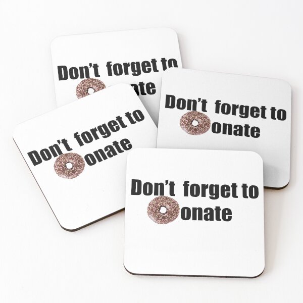 Item preview, don't forget to donate / donuts lovers / joker lovers / human rights / " dont forget to smile " designed and sold by Man Of Pixels.