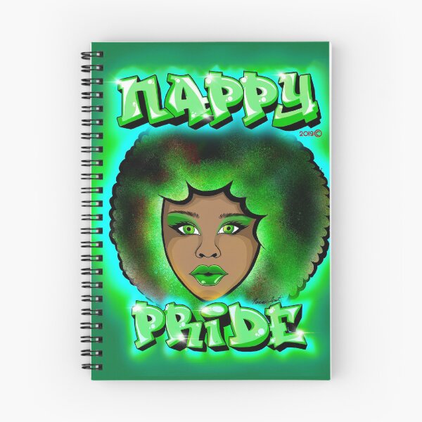 Item preview, Nappy Pride: Afro Woman Green Mi Familia Series  designed and sold by Maximus Gaut.