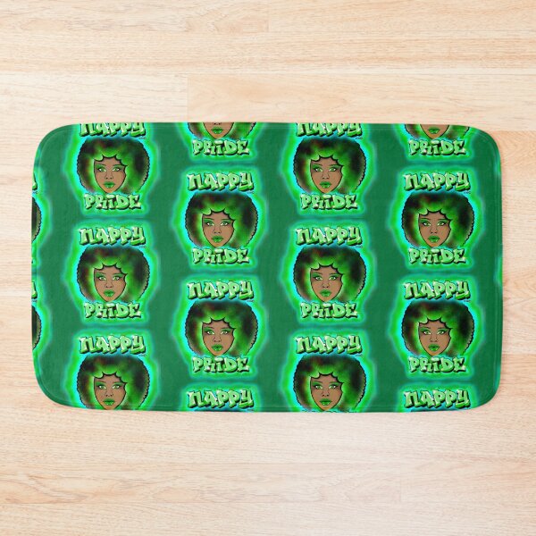 Item preview, Nappy Pride: Afro Woman Green Mi Familia Series  designed and sold by Maximus Gaut.