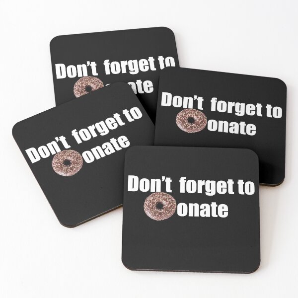 Item preview, Copy of don't forget to donate / donuts lovers / joker lovers / human rights / " dont forget to smile " designed and sold by Man Of Pixels.