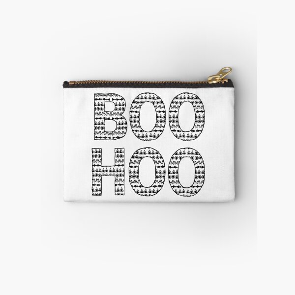 Item preview, Boho Style Boo Hoo Black And White Typography designed and sold by Almdrs.
