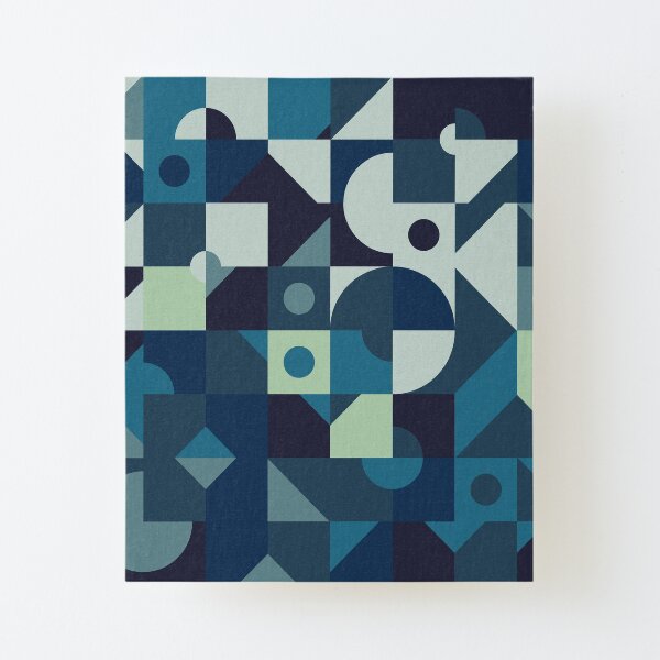 Sea of Times Canvas Mounted Print