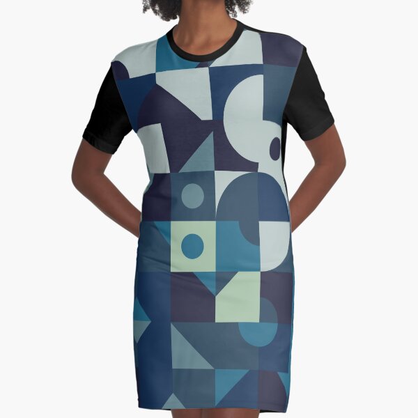 Sea of Times Graphic T-Shirt Dress