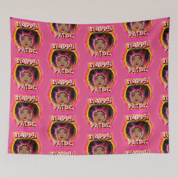 Item preview, Nappy Pride: Afro Woman Pink Mi Familia Series  designed and sold by Maximus Gaut.