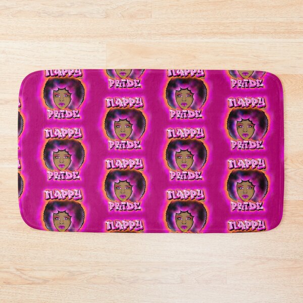 Item preview, Nappy Pride: Afro Woman Hot Pink Mi Familia Series  designed and sold by Maximus Gaut.