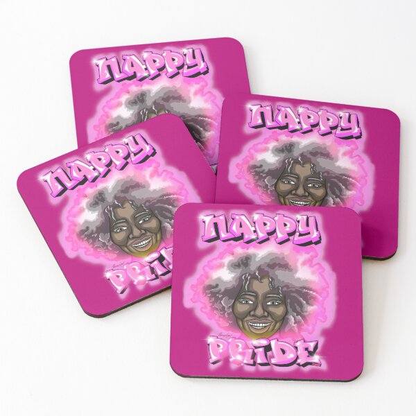 Item preview, Nappy Pride: Silver Foxy Hot Pink Mi Familia Series  designed and sold by Maximus Gaut.