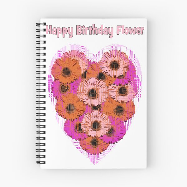 Item preview, Heart flower birthday designed and sold by Happyoninside.