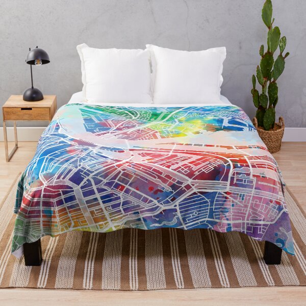 Item preview, amsterdam map designed and sold by BekimART2.