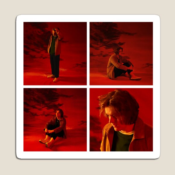 Item preview, Lewis Capaldi Red Clouds Photo Collage designed and sold by backresource.