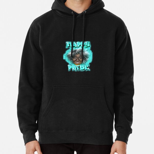 Nappy Pride: SilverFoxy Baby Blue Mi Familia Series Pullover Hoodie