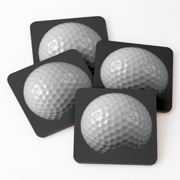 Item preview, Golf ball, isolated on black. designed and sold by Jurie Maree.