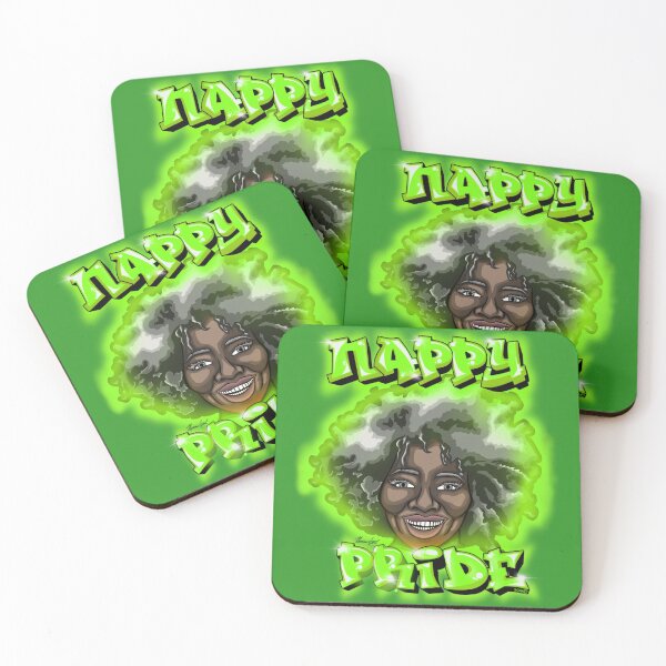 Item preview, Nappy Pride: SilverFoxy Green Mi Familia Series  designed and sold by Maximus Gaut.