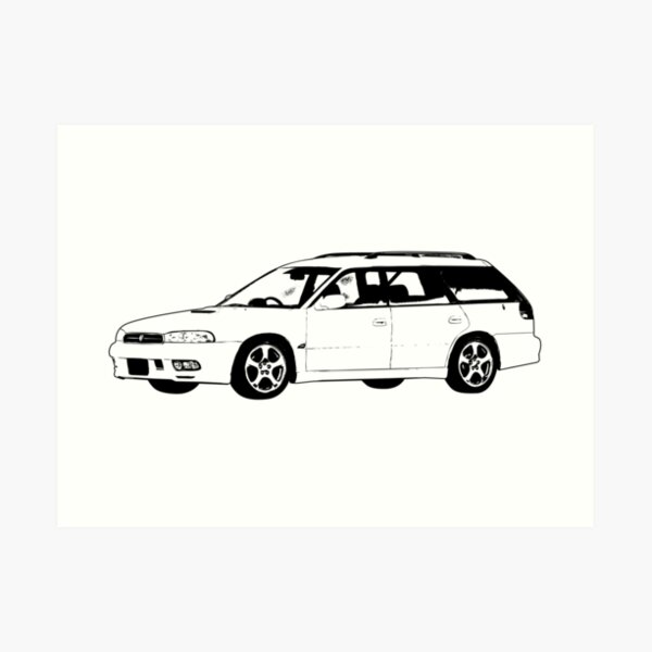 Subaru Legacy Art Prints Redbubble