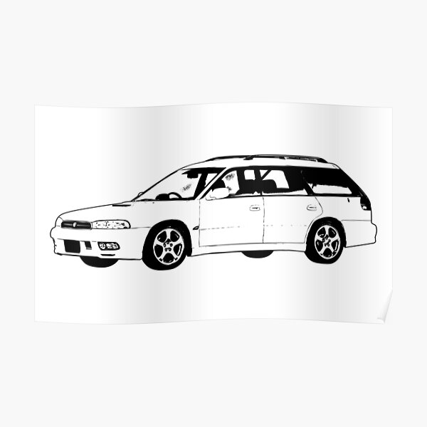 Subaru Legacy Posters Redbubble