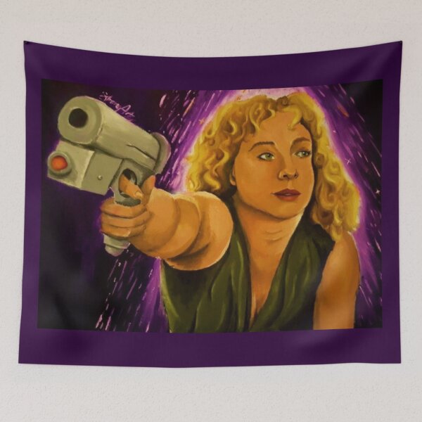 Item preview, Hello Sweetie!- River Song Oil Painting designed and sold by btvskate.