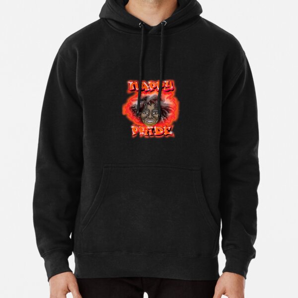 Nappy Pride: SilverFoxy Blood Orange Mi Familia Series Pullover Hoodie